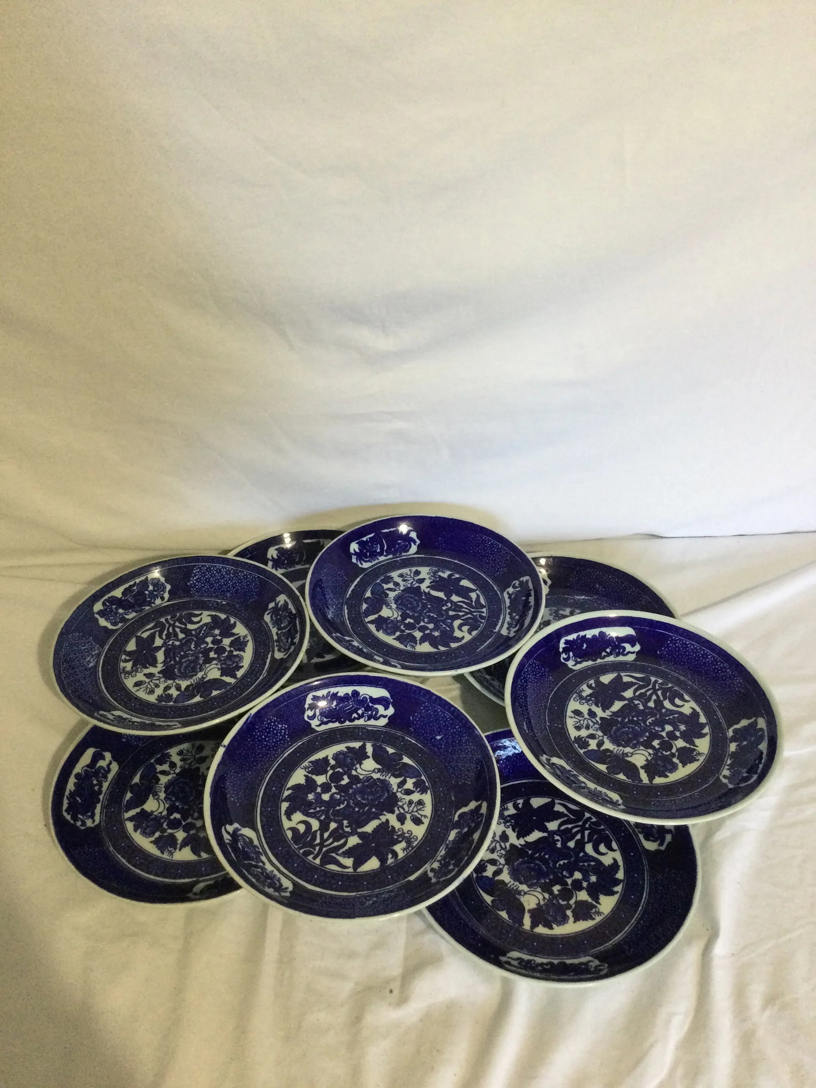 Antique Royal Sphinx Petrus Regout Maastricht "Tecla" Dishes- Set of 8 - 2