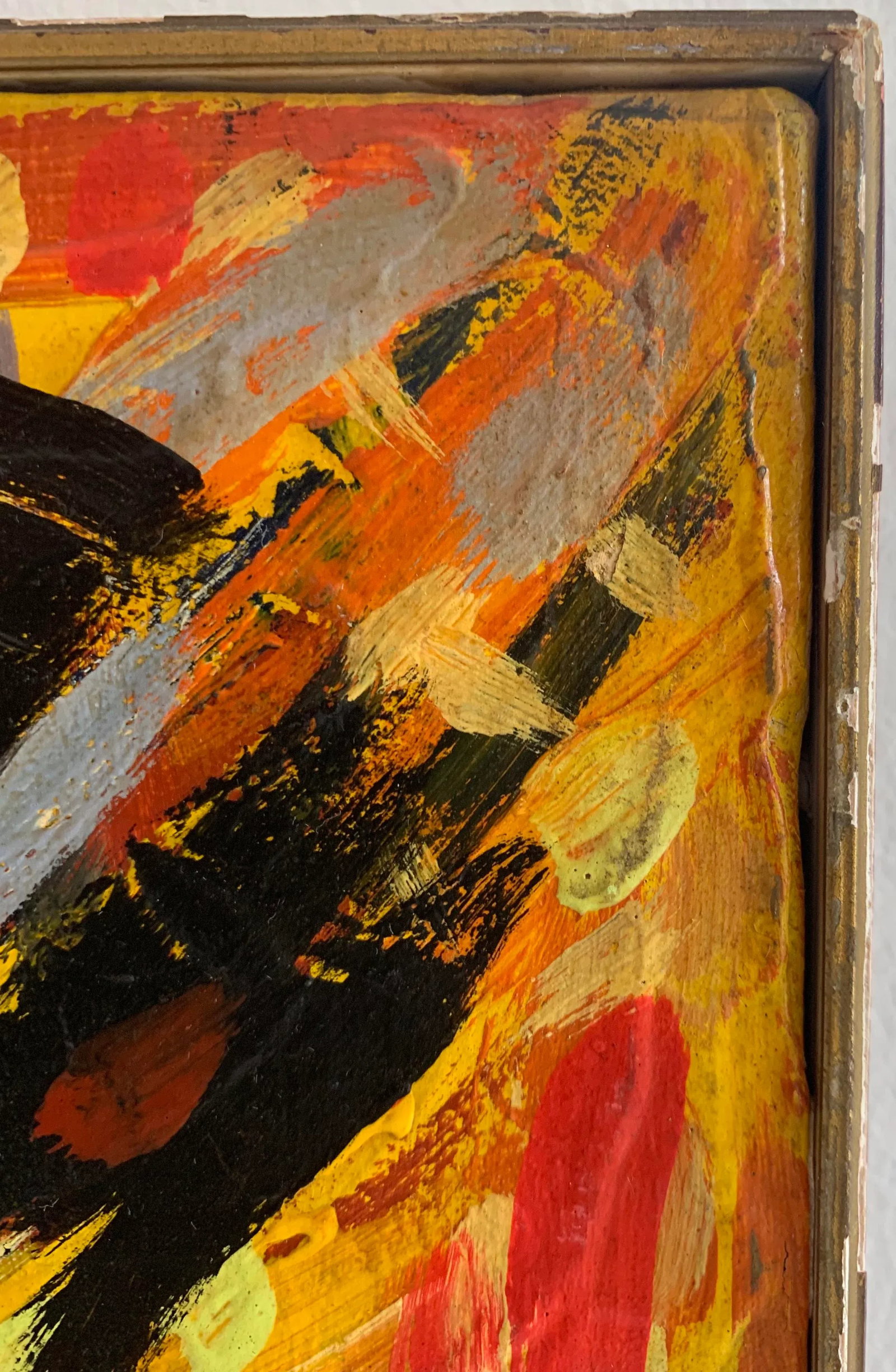 A. Tartaglione Painting Signed Acrylic on Canvas Painting - 6