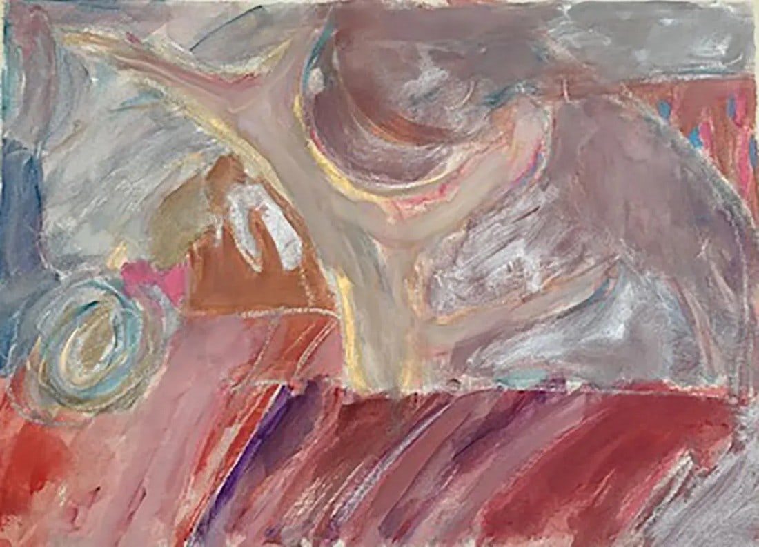 Joanna Salska Abstract Composition - 22 x 30 in (1 of 4)