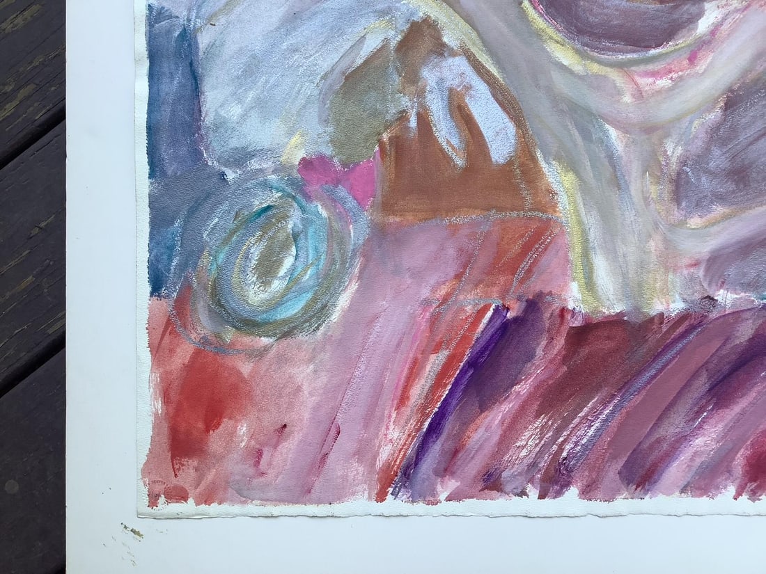 Joanna Salska Abstract Composition - 22 x 30 in - 3