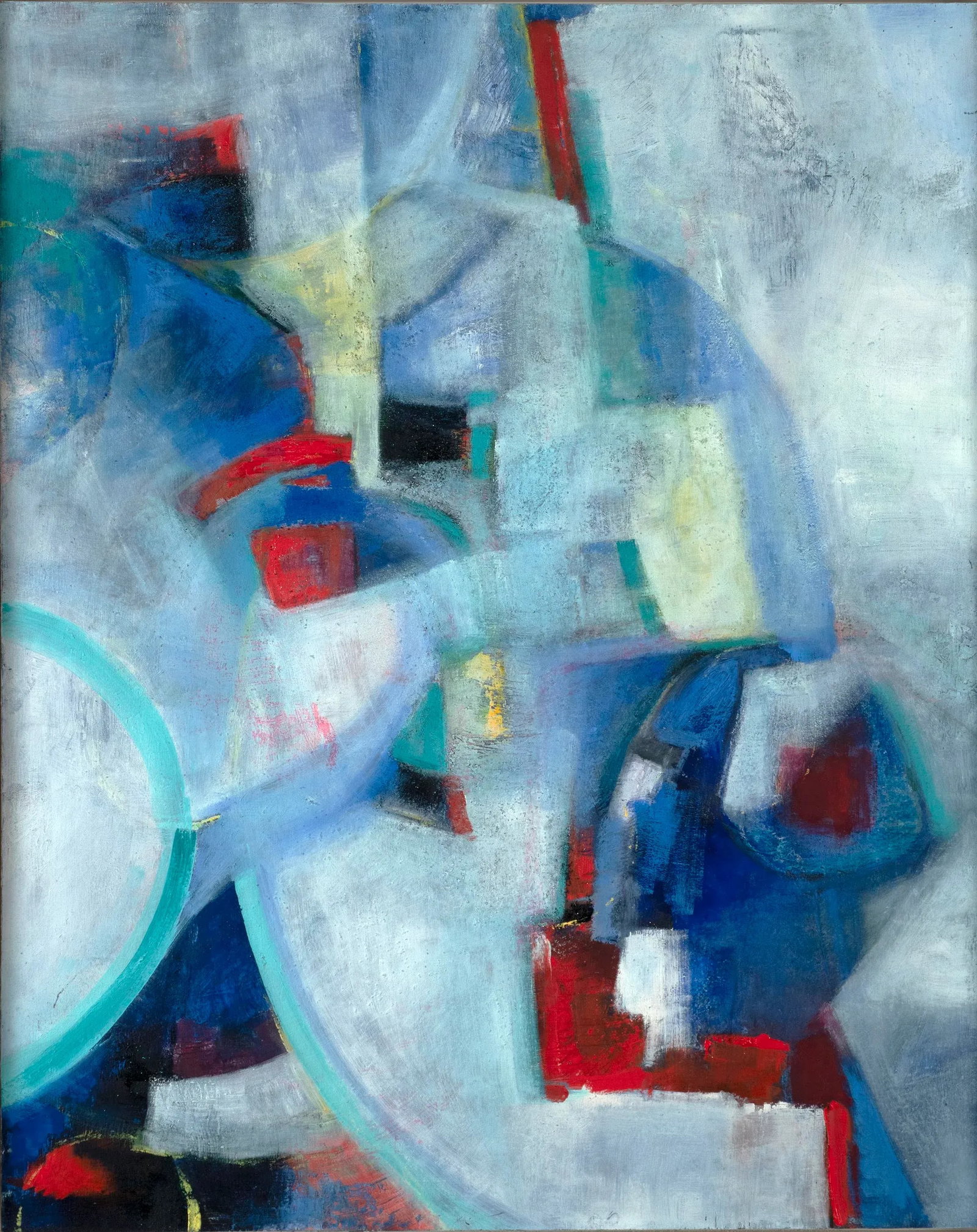 Moonlight Reveries, an Abstract Painting, Framed - 2
