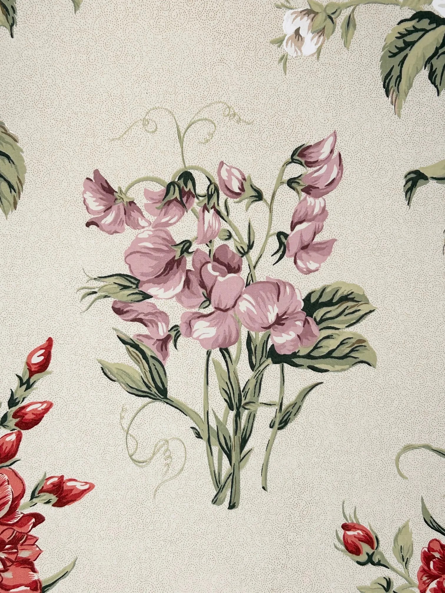 Scalamandre "Fleur Anglaise" Print– 43.5 Yards - 2