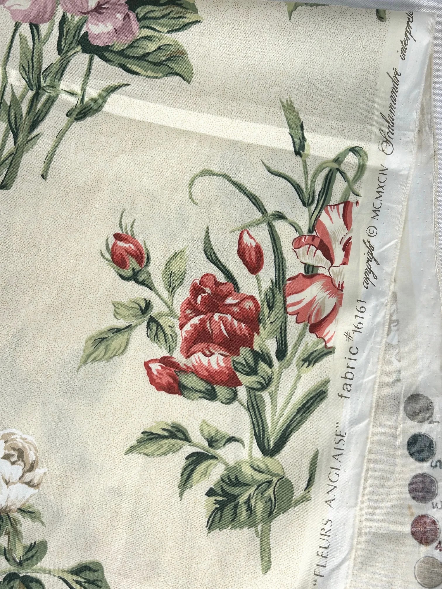 Scalamandre "Fleur Anglaise" Print– 43.5 Yards - 3