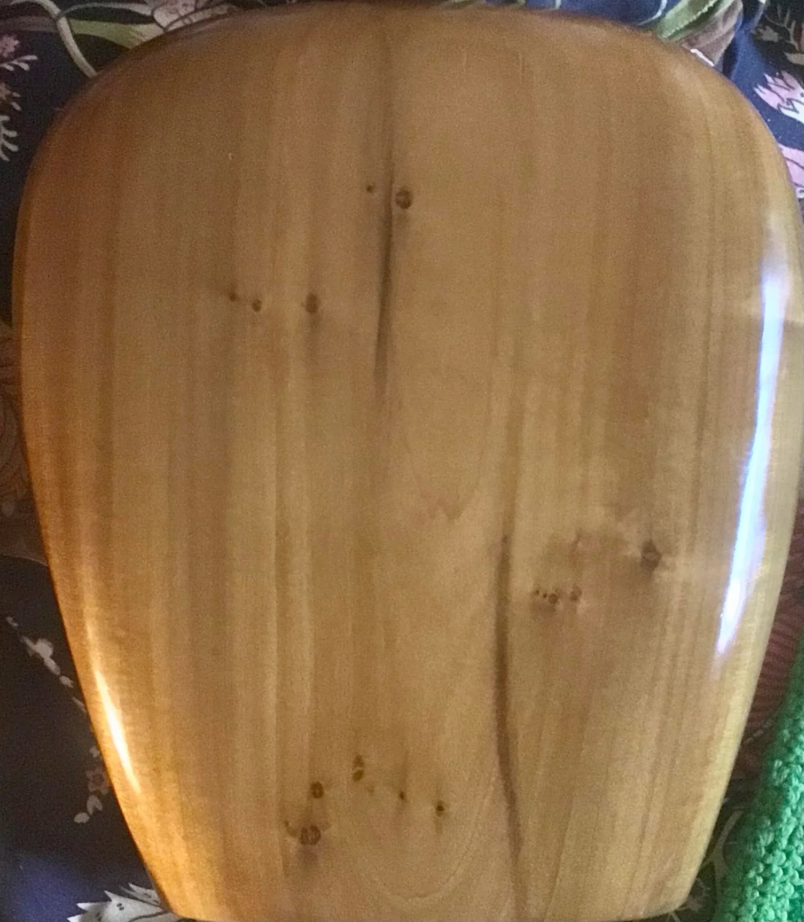 1970s Paul La Montagna Art Turned Wood Vase - 2