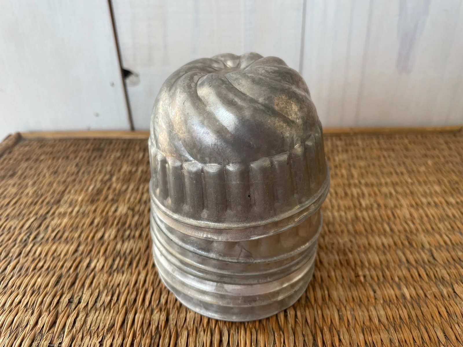 Set of Eight Mid Century Miniature Bundt Cake Molds - 2