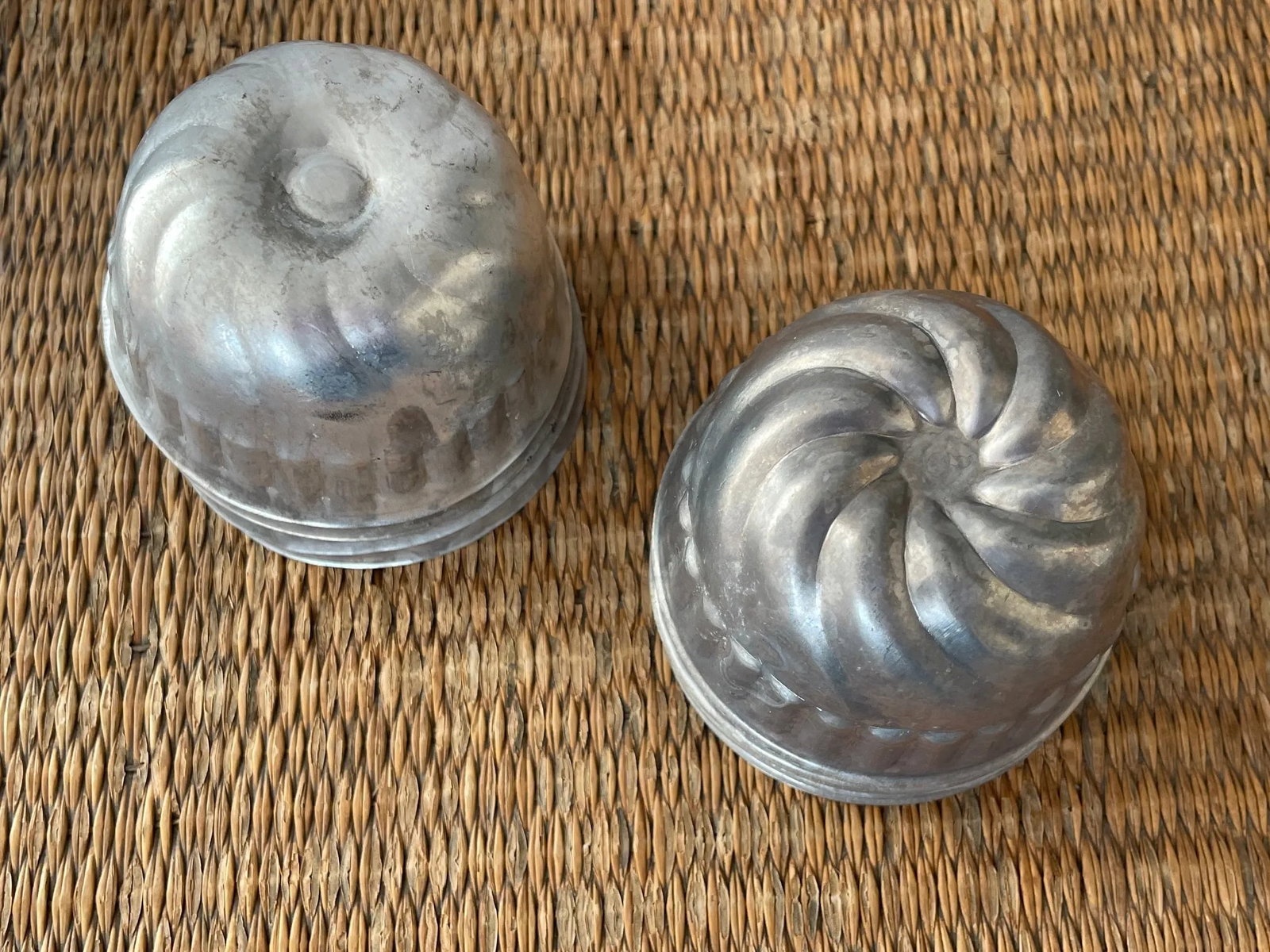 Set of Eight Mid Century Miniature Bundt Cake Molds - 3