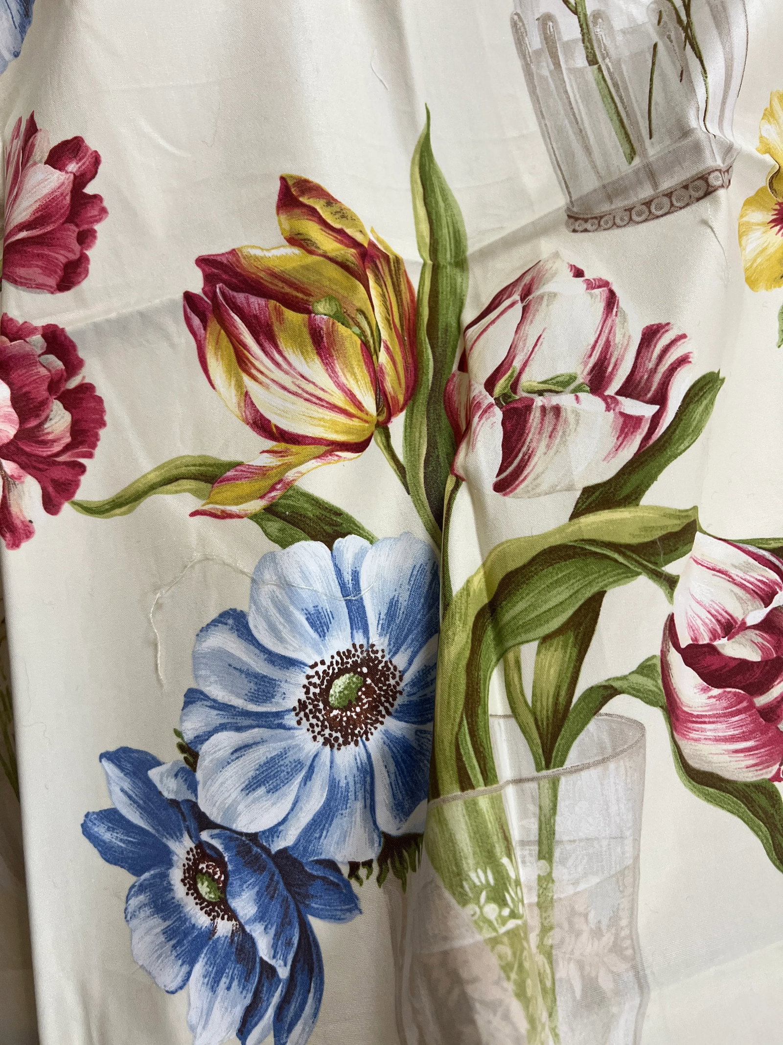 1990s Brunschwig & Fils Floral Print Fabric - 5