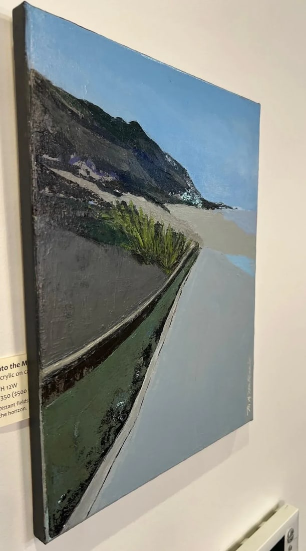 To the Beach - Acrylic Painting on Canvas by Mary Anne "¦ - 2