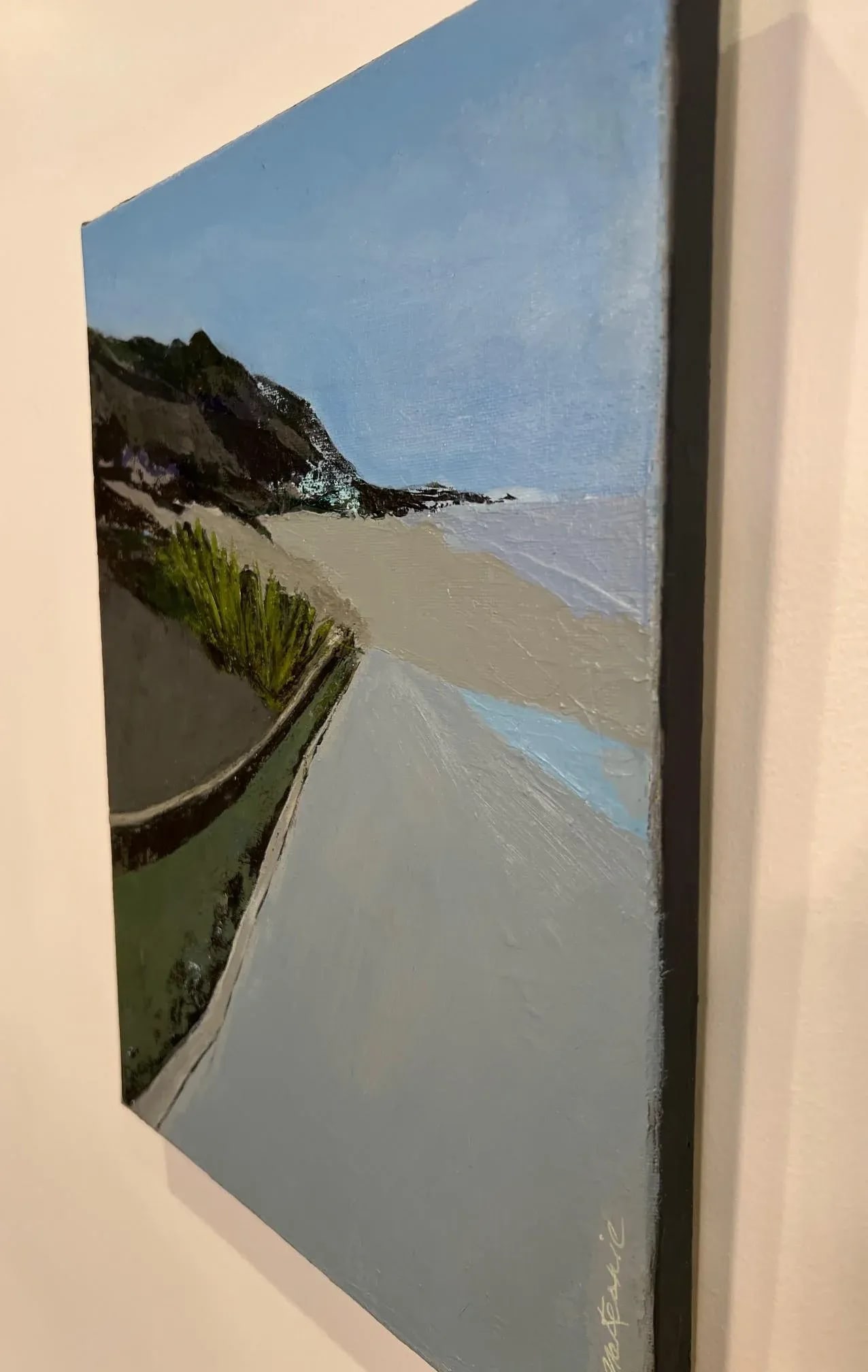 To the Beach - Acrylic Painting on Canvas by Mary Anne "¦ - 3