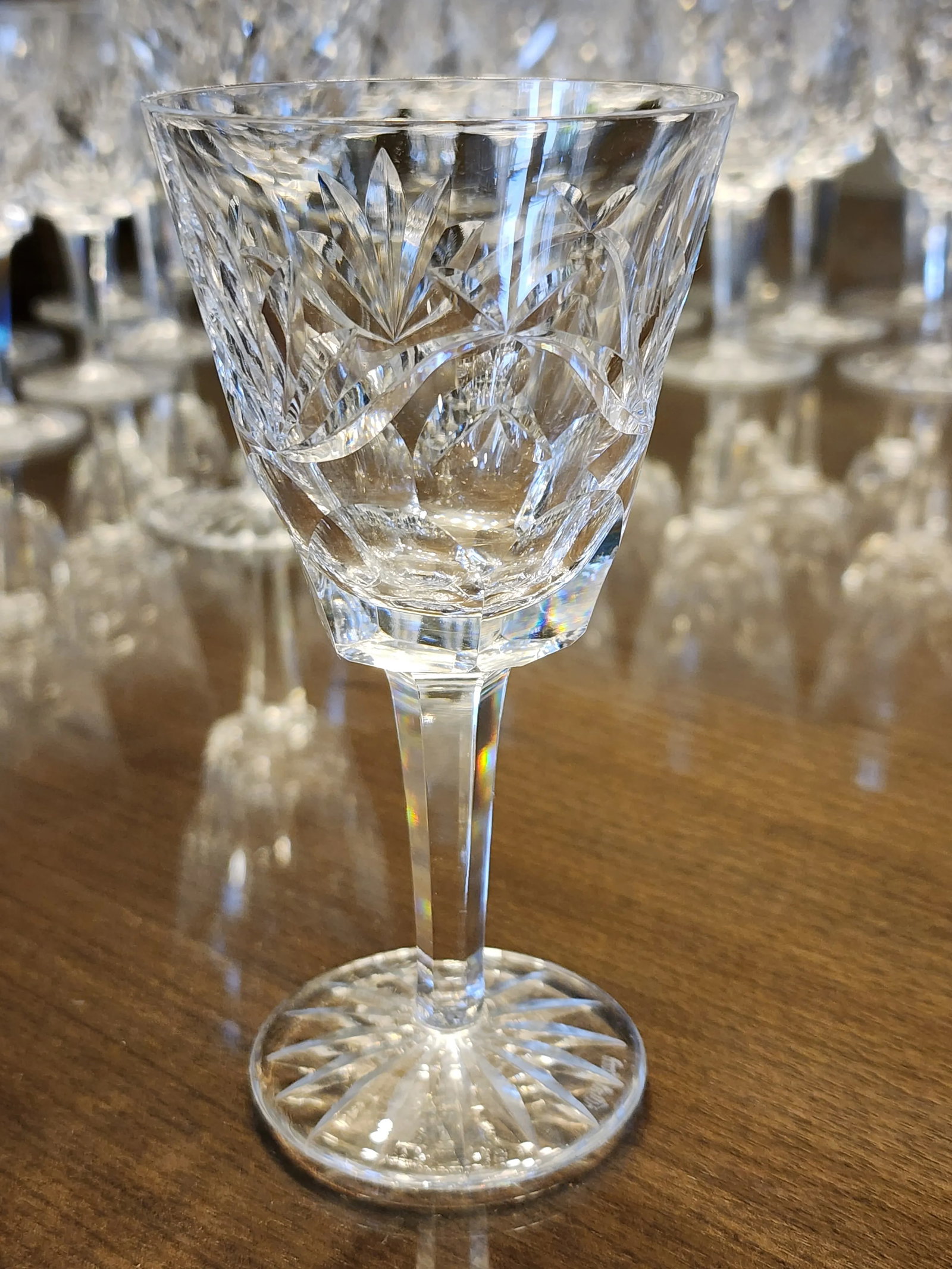 Mid 20th Century Ashling Cut by Waterford Crystal Stemware Collection Service for 12- 48 Pieces - 3