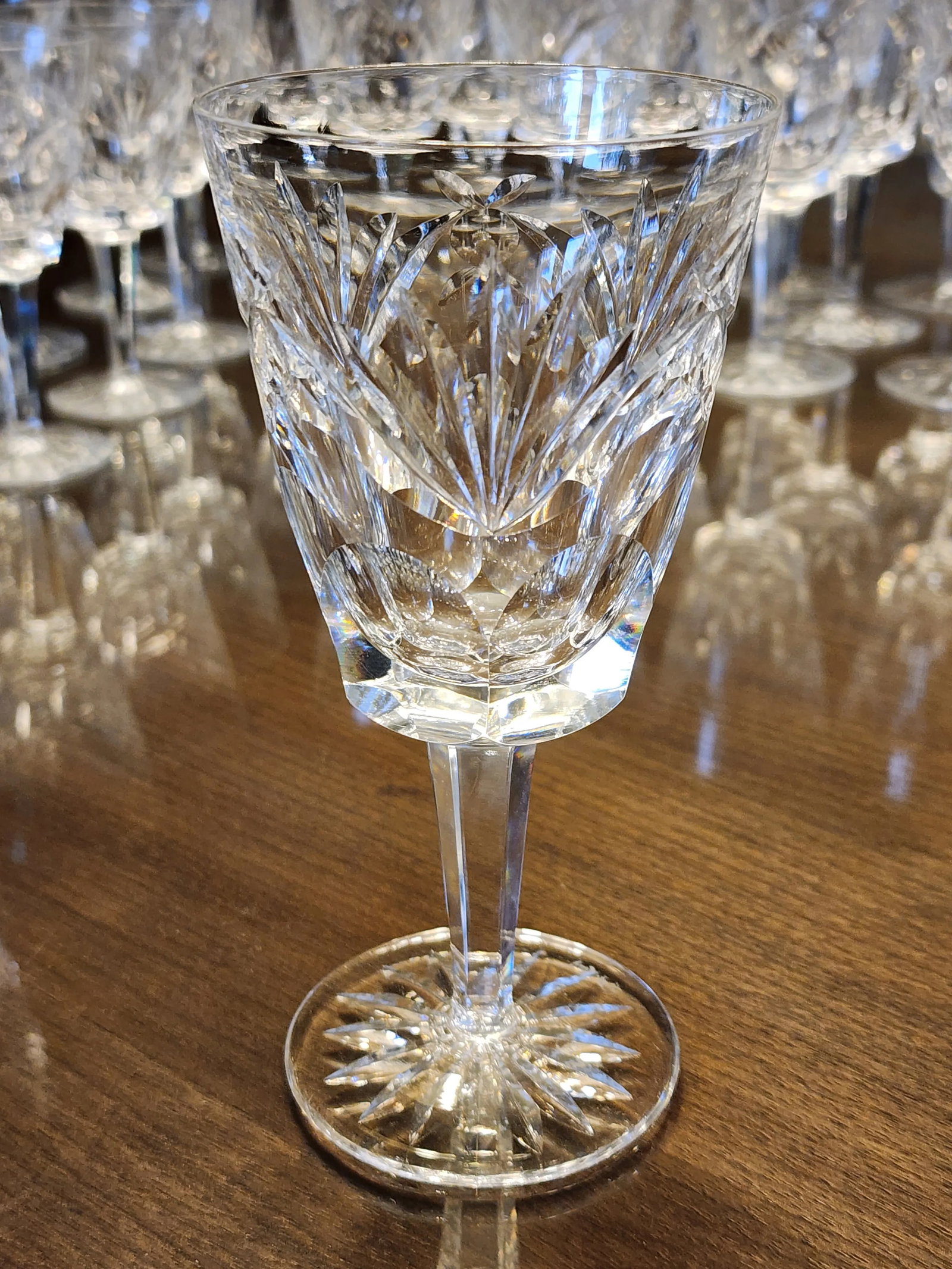 Mid 20th Century Ashling Cut by Waterford Crystal Stemware Collection Service for 12- 48 Pieces - 5