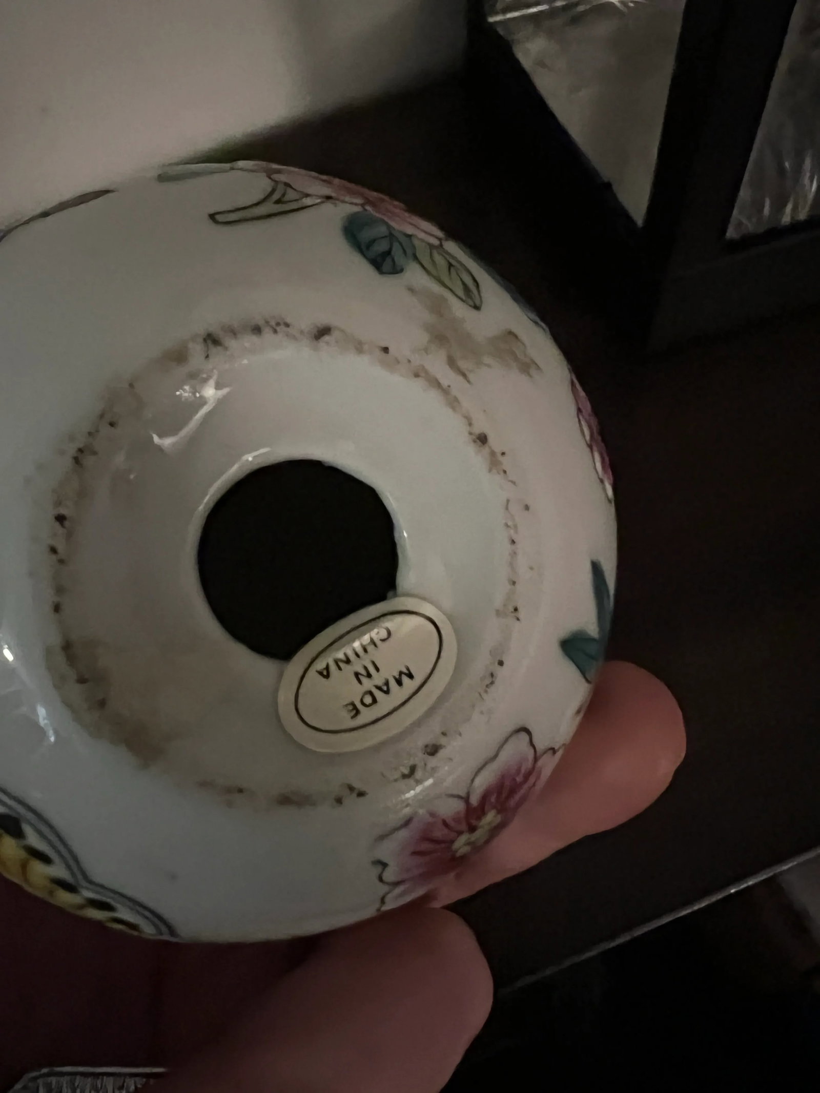 Vintage Porcelain Chinese Decorative Egg - Beautiful Details and Colors - 2