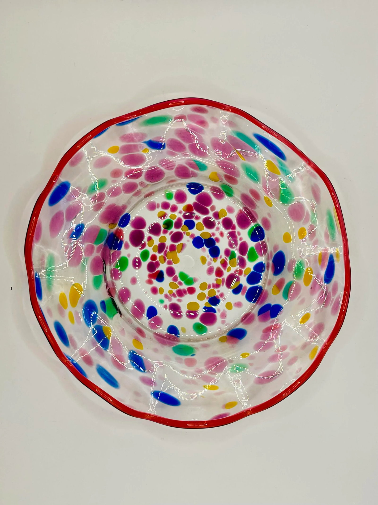 Late 20th Century Ruffle Edge Small Plate - 2