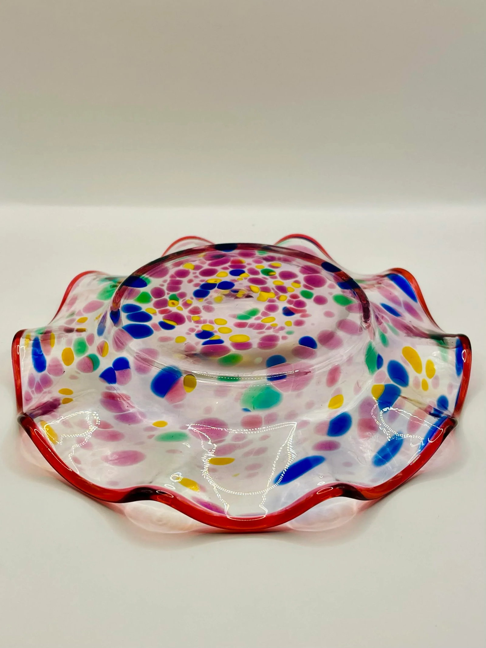 Late 20th Century Ruffle Edge Small Plate - 5