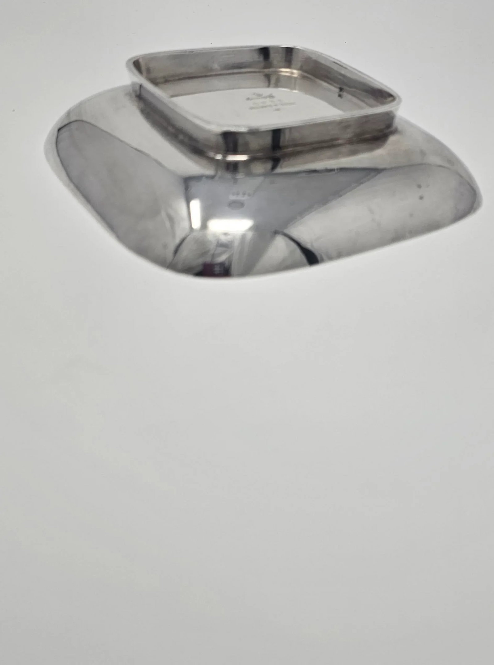 Mid 20th Century Vintage Reed & Barton Silver Plated Embassy Bon Bon Tray - 3