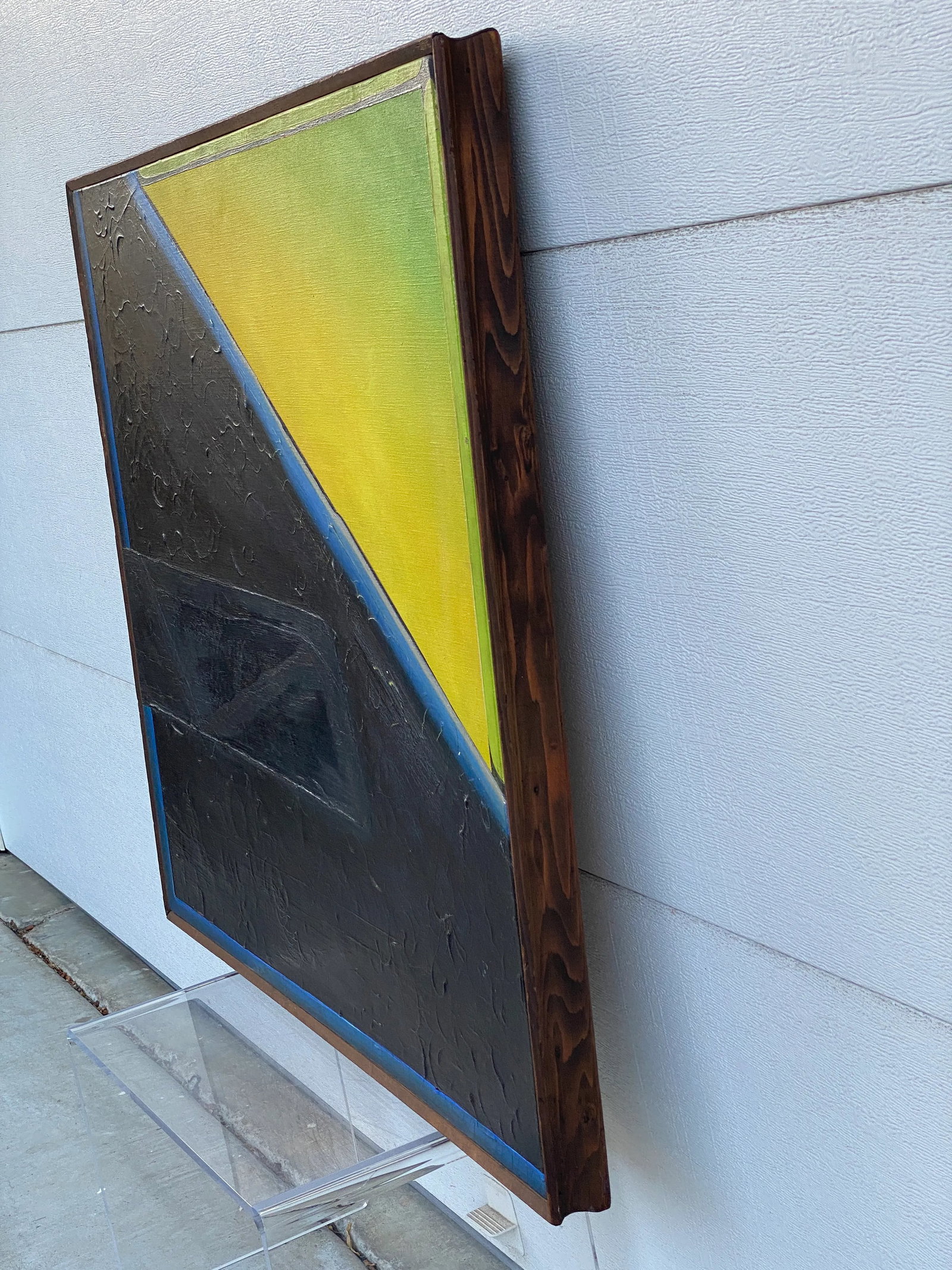 Walker "66 Abstract Expressionist Oil on Canvas - 3