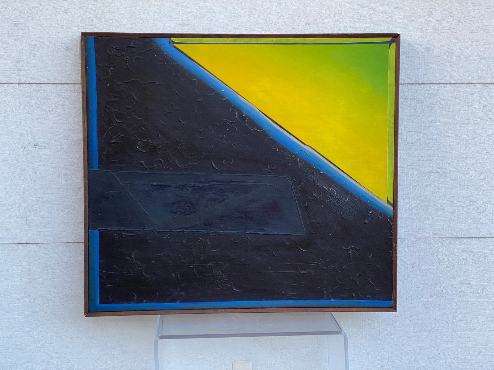 Walker "66 Abstract Expressionist Oil on Canvas - 4