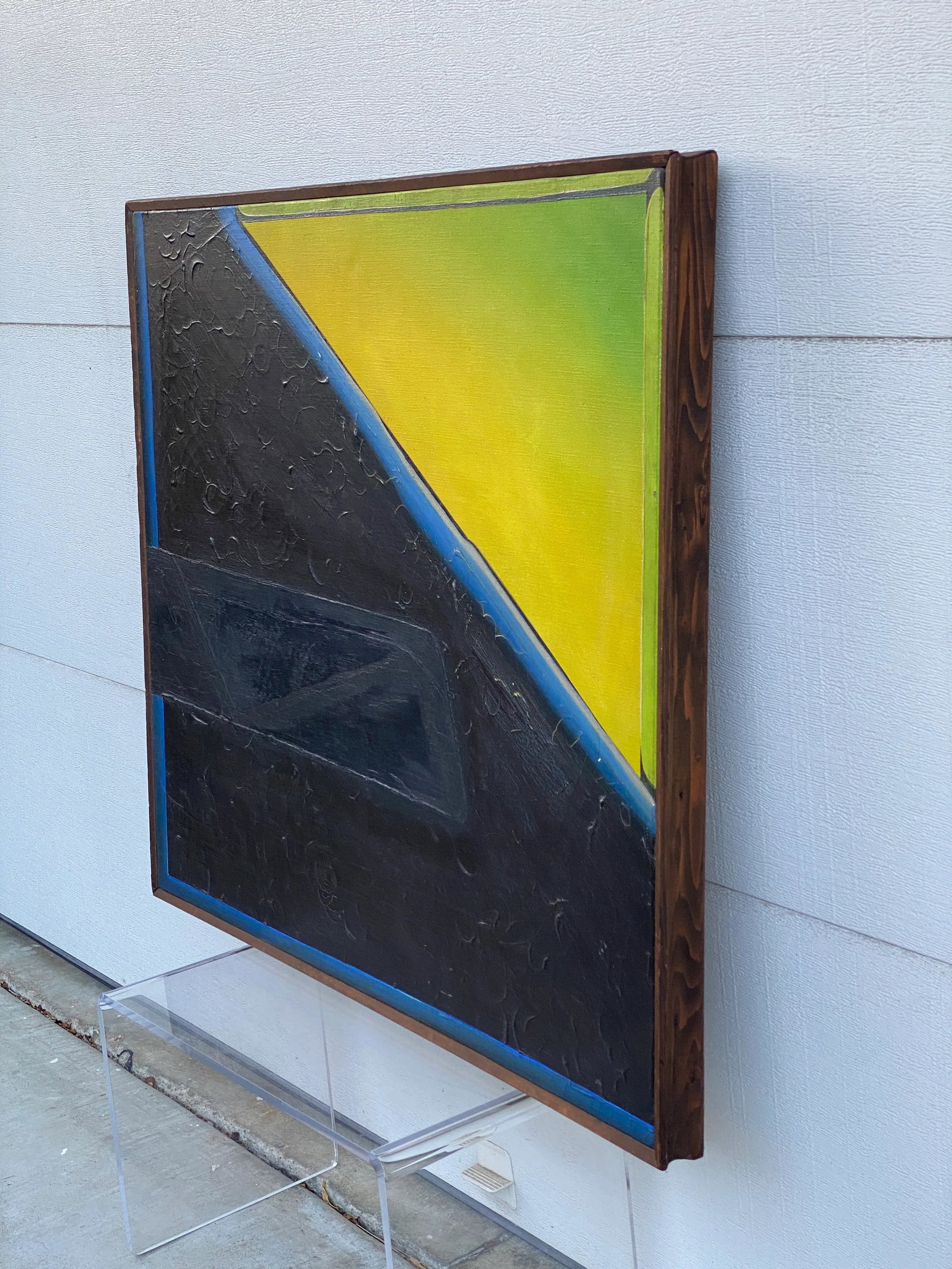 Walker "66 Abstract Expressionist Oil on Canvas - 6