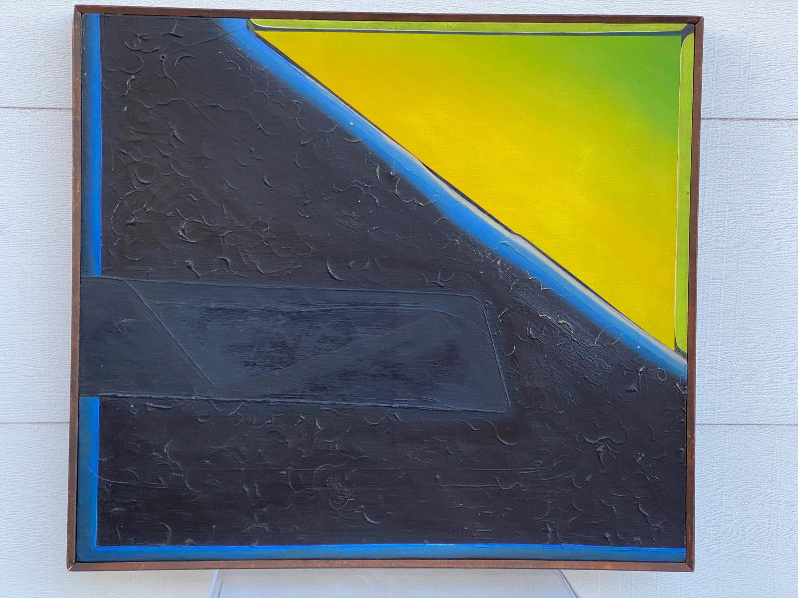 Walker "66 Abstract Expressionist Oil on Canvas - 9