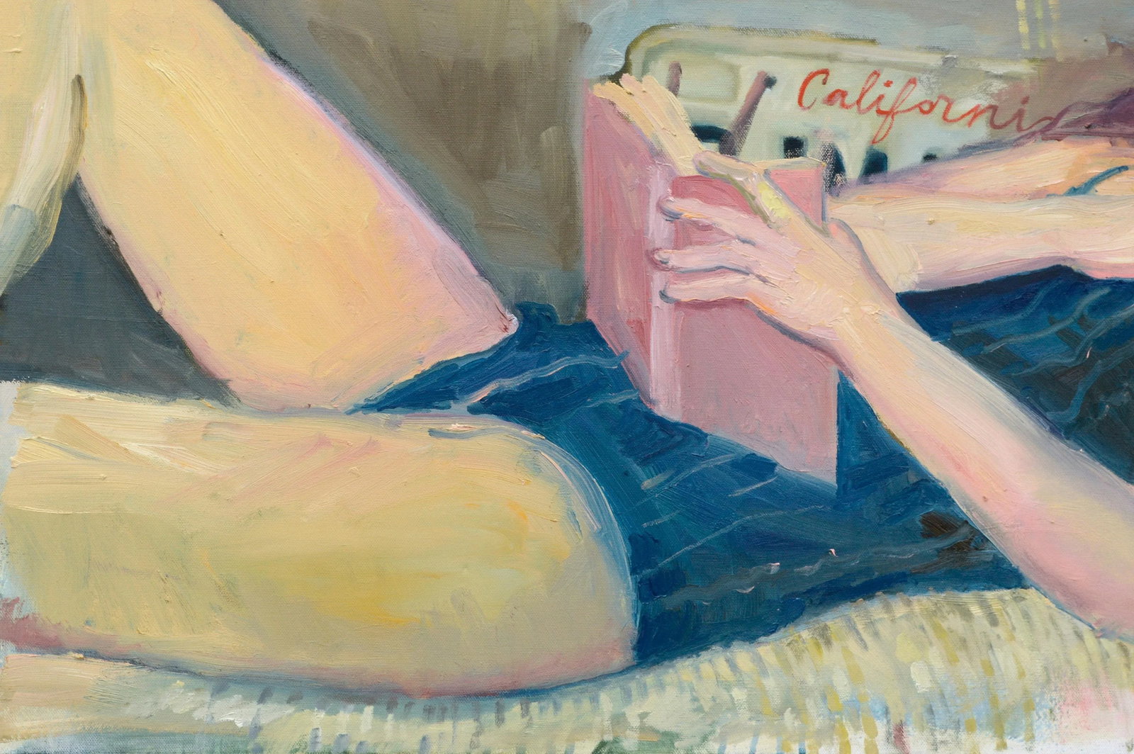 Wyn Di Stefano "Annie" Figurative Impressionism Oil on Canvas 2017 - 4