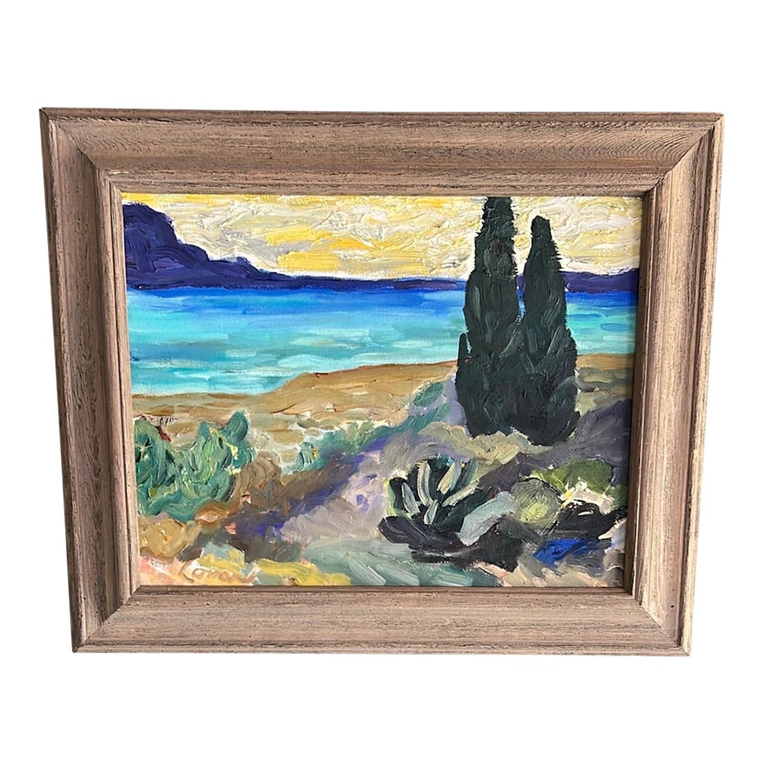 Southwest Landscape Oil Painting Signed by Artist Lorna Terrell (1 of 8)