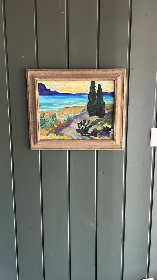 Southwest Landscape Oil Painting Signed by Artist Lorna Terrell - 5