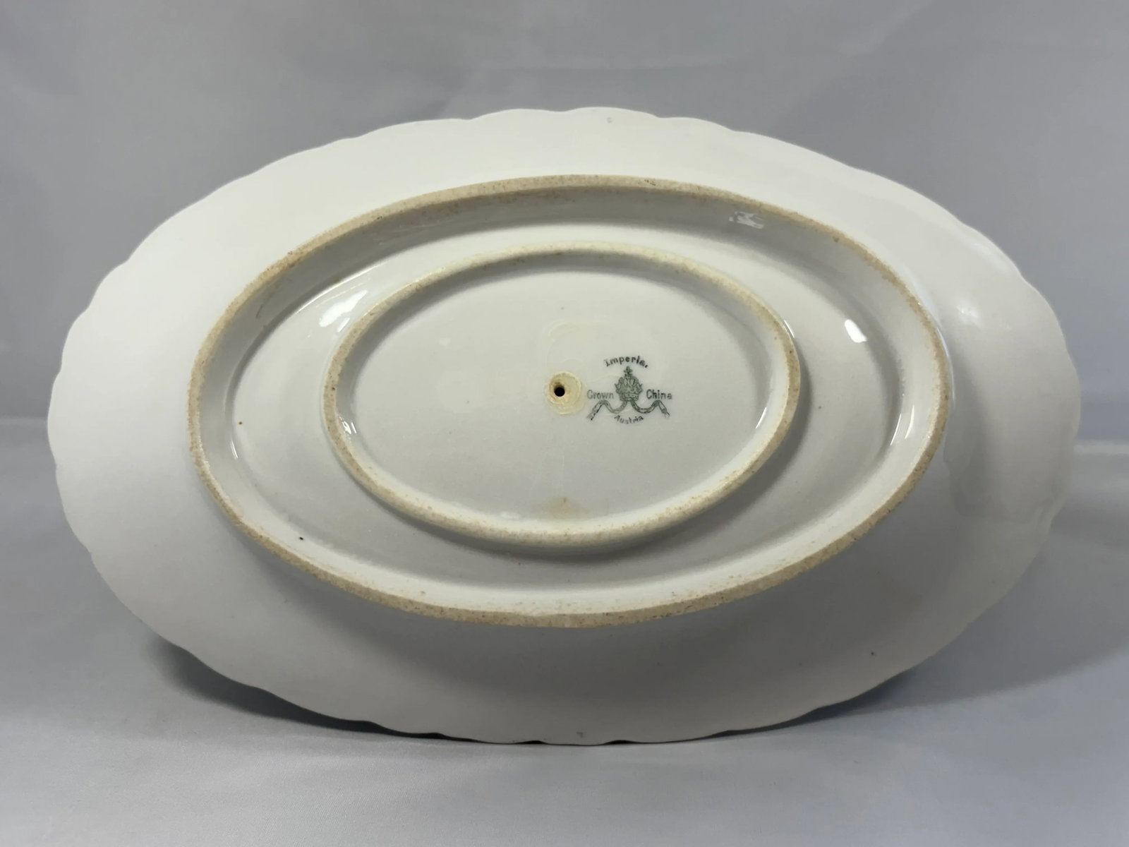 19th Century Imperial Crown China Antique Lobster Gravy Boat - 7
