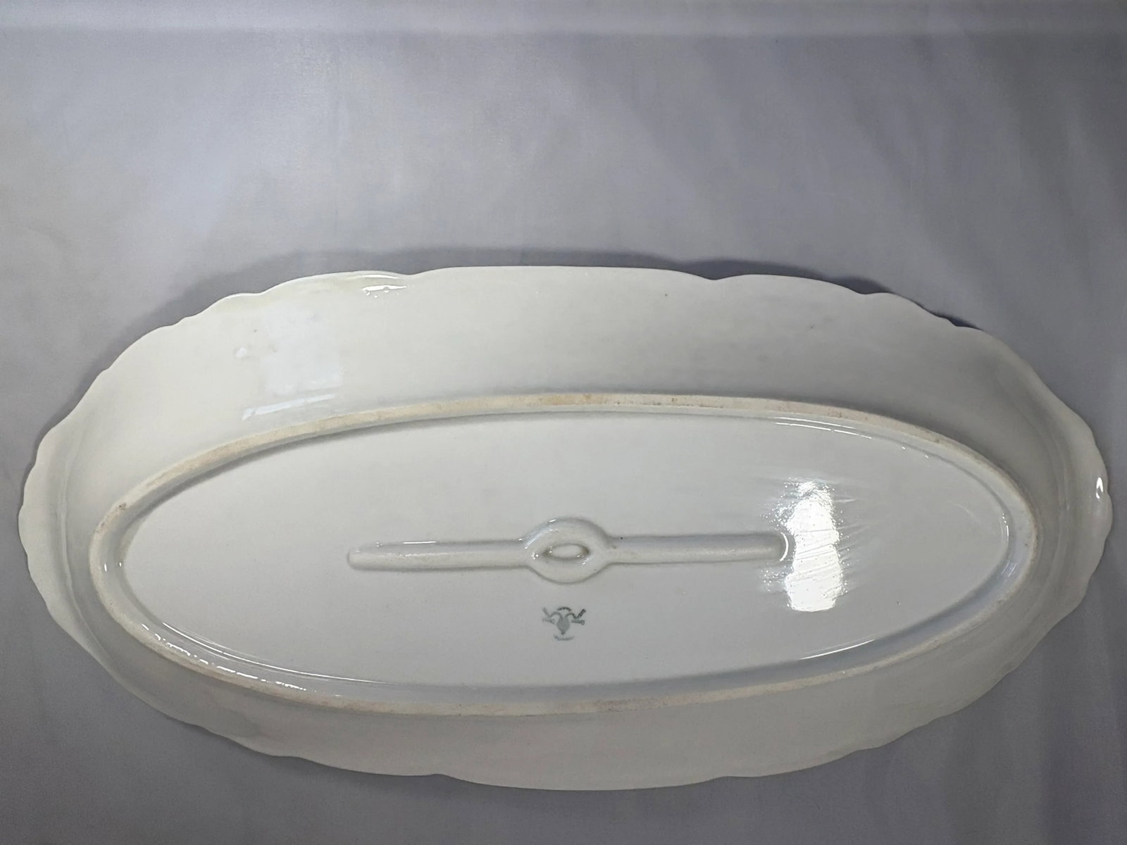 19th Century Imperial Crown China Antique Fish Platter - 9