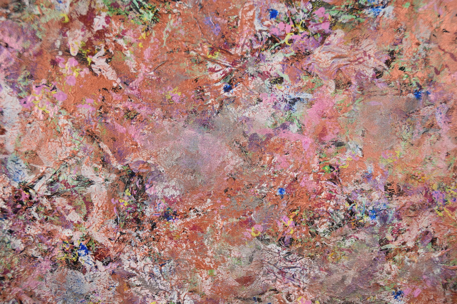 Magenta Masterpiece - Original Abstract on Canvas by Judith W Winslow - 3