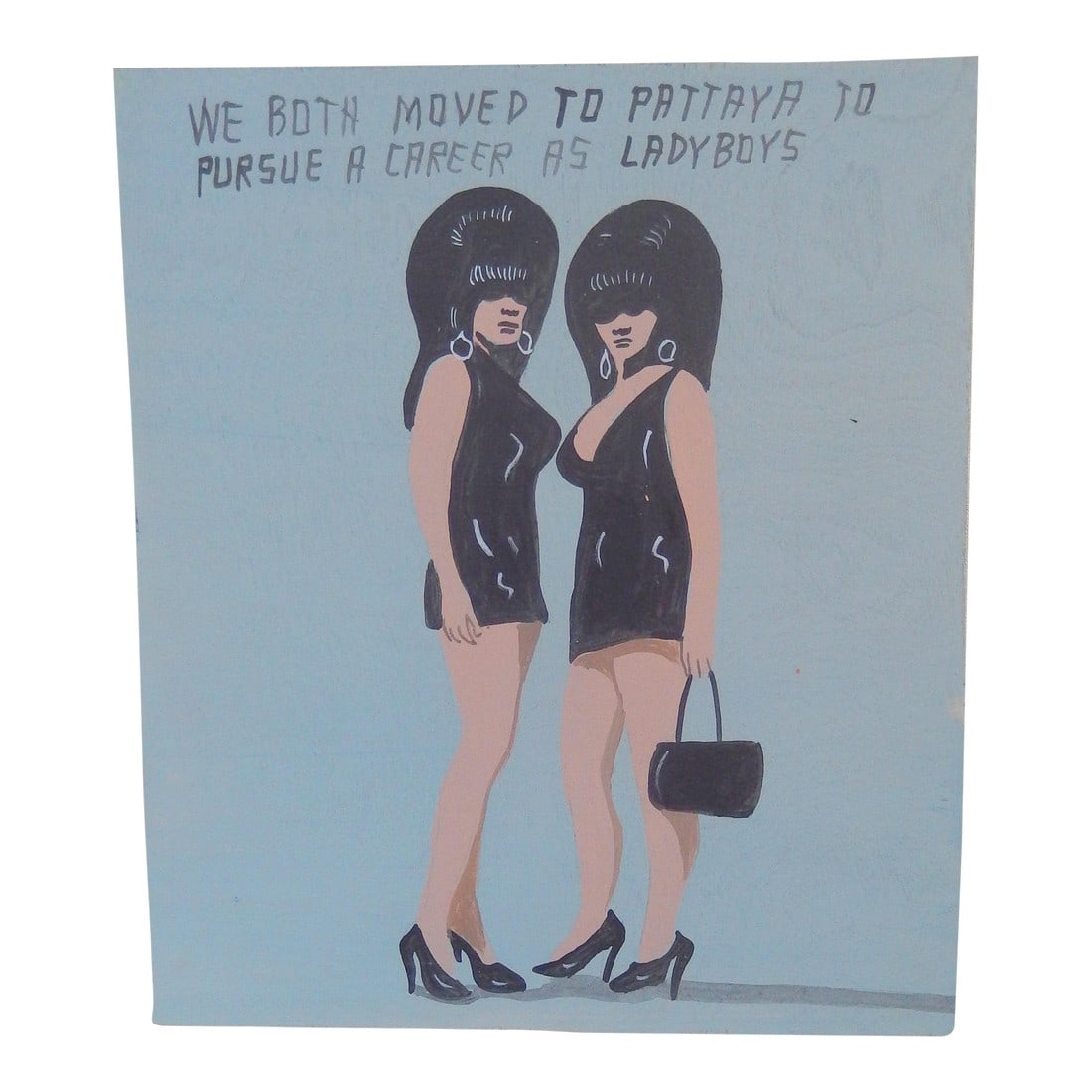 Javier Mayoral Folk Art Original Acrylic Painting (1 of 2)