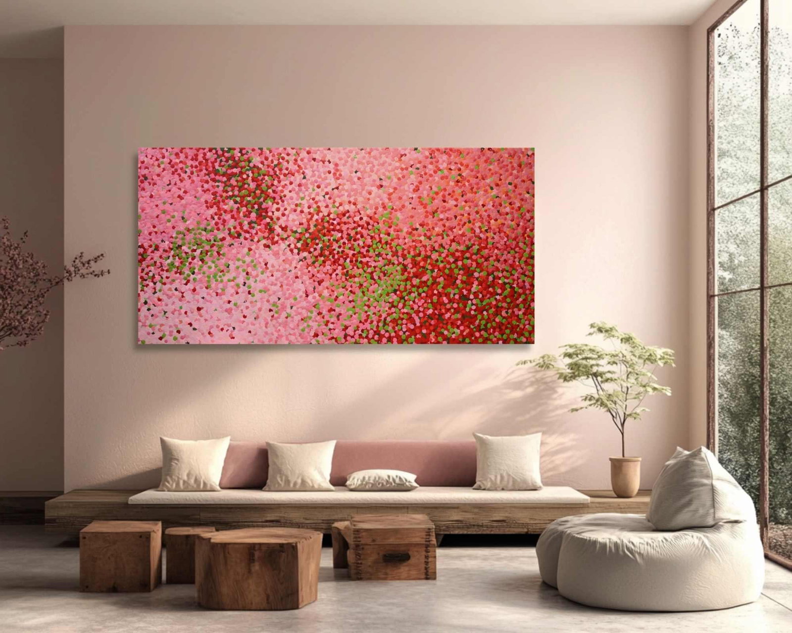 Begin Again Contemporary Abstract Acrylic Painting - 2