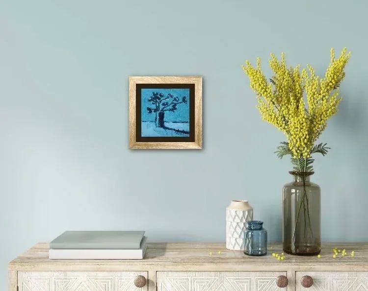 Abstract Floral Still Life Oil Painting by L Haas - 5