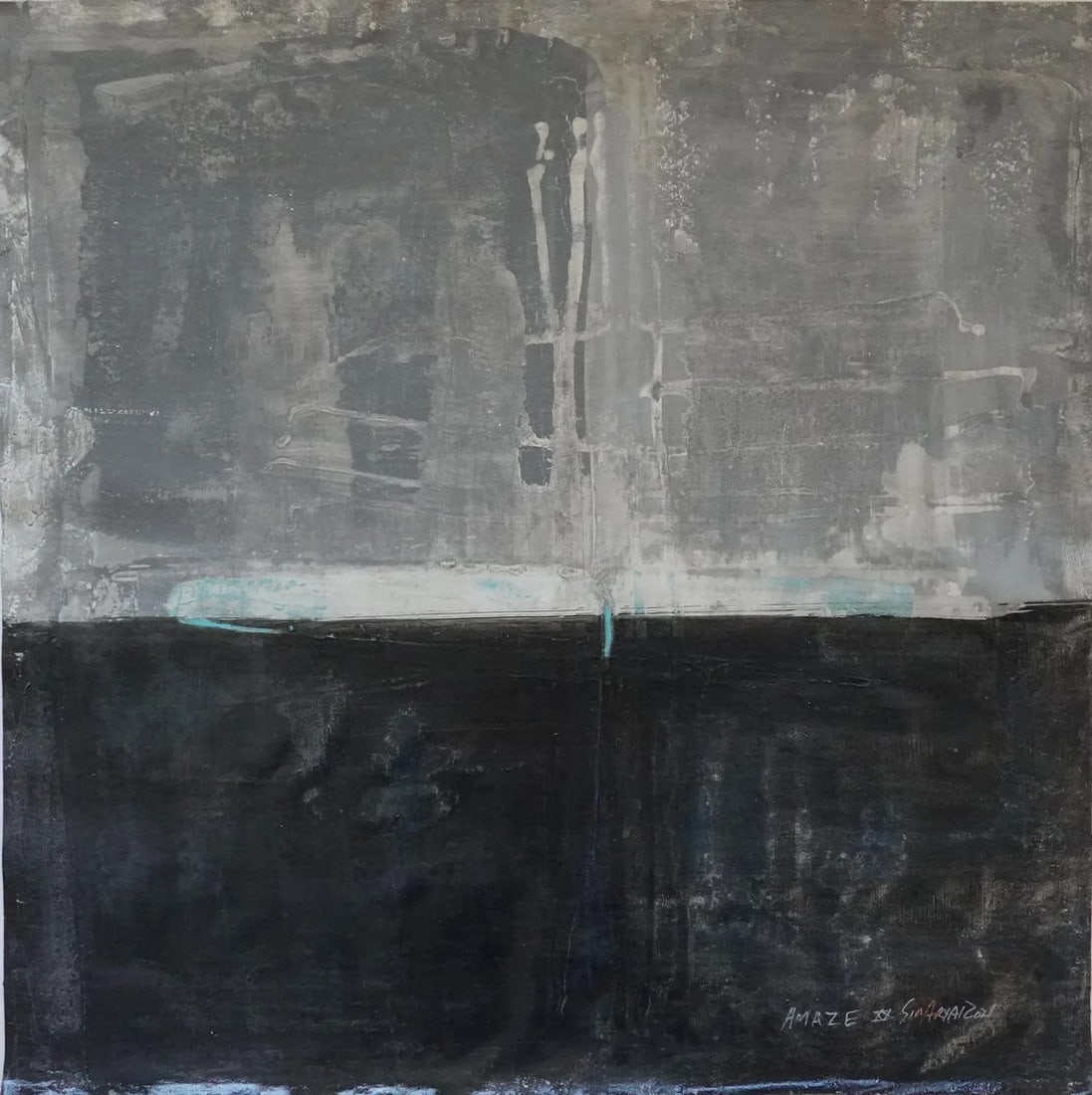 Amaze XX Contemporary Abstract Mixed-Media Painting (1 of 5)