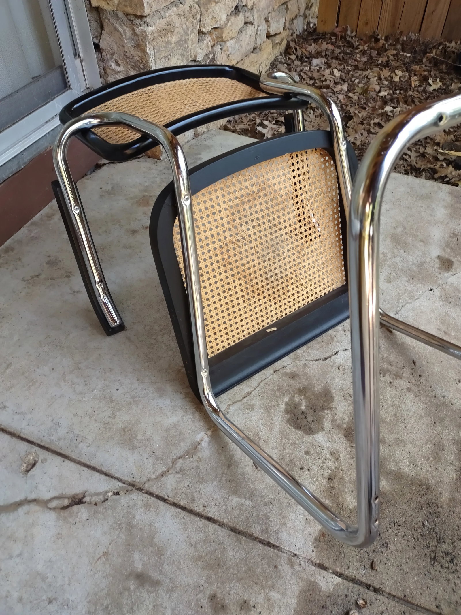 Mid Century Original Cesca Chair Made in Italy - 11