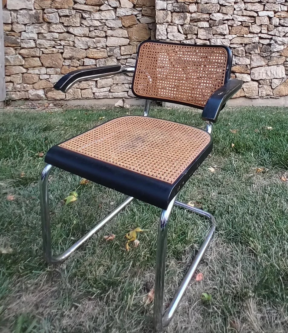 Mid Century Original Cesca Chair Made in Italy - 3