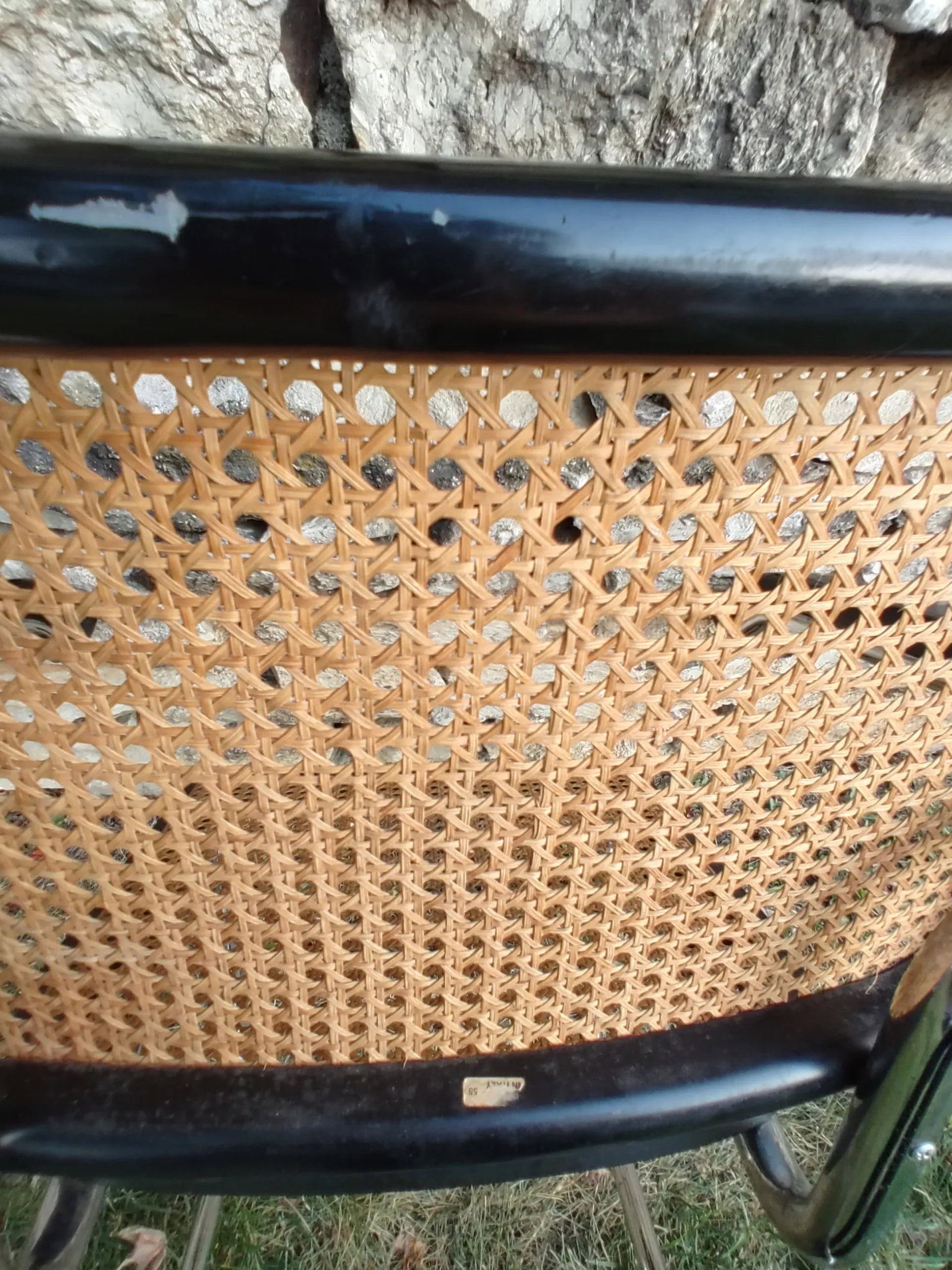 Mid Century Original Cesca Chair Made in Italy - 6