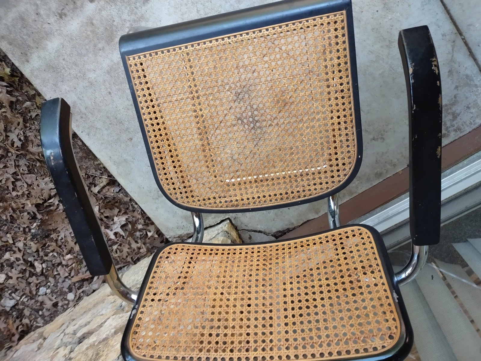 Mid Century Original Cesca Chair Made in Italy - 9