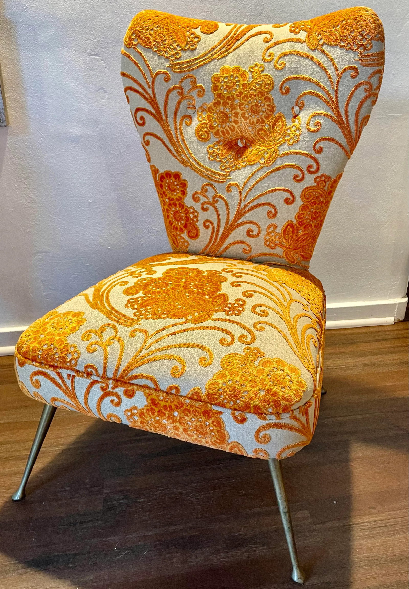 1950s Vintage Ico Parisi Style Club or Cocktail Chairs - a Pair - 3