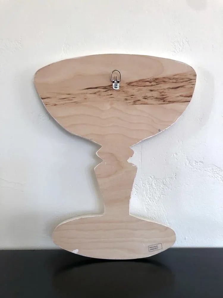 Lovin' Cup Contemporary Pop Art Still Life Painting on Wood Cutout - 2