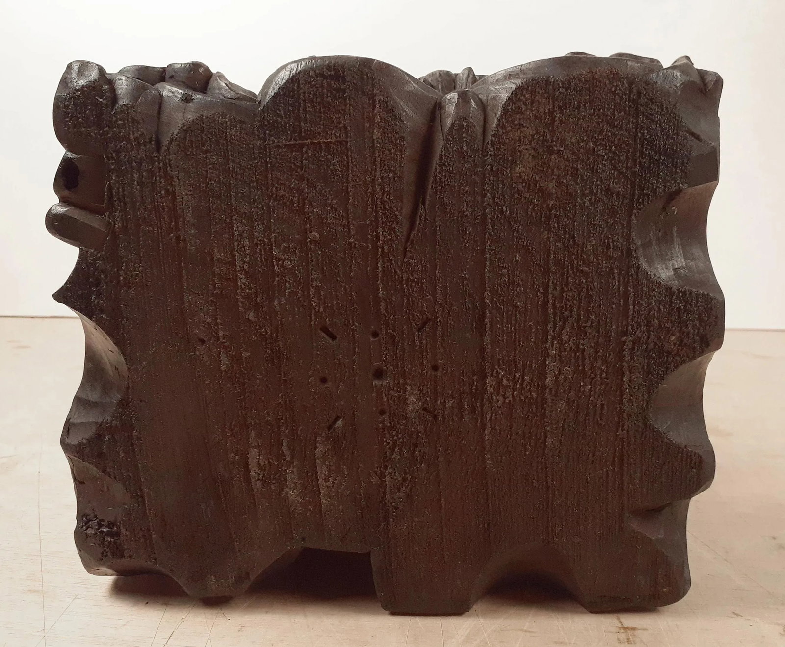 Early 20th Century Chinese Carved Hongmu Zizai Kuan Yin - 12