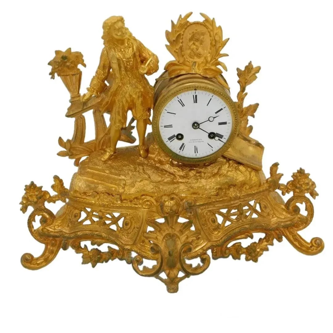 Early 19th Century Pasargad French Decorative Mantle Clock - 3