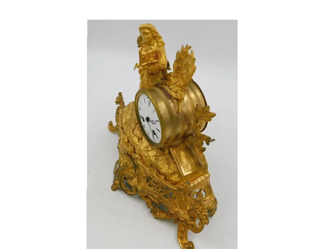 Early 19th Century Pasargad French Decorative Mantle Clock - 5