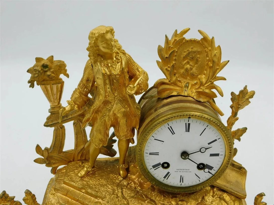 Early 19th Century Pasargad French Decorative Mantle Clock - 6