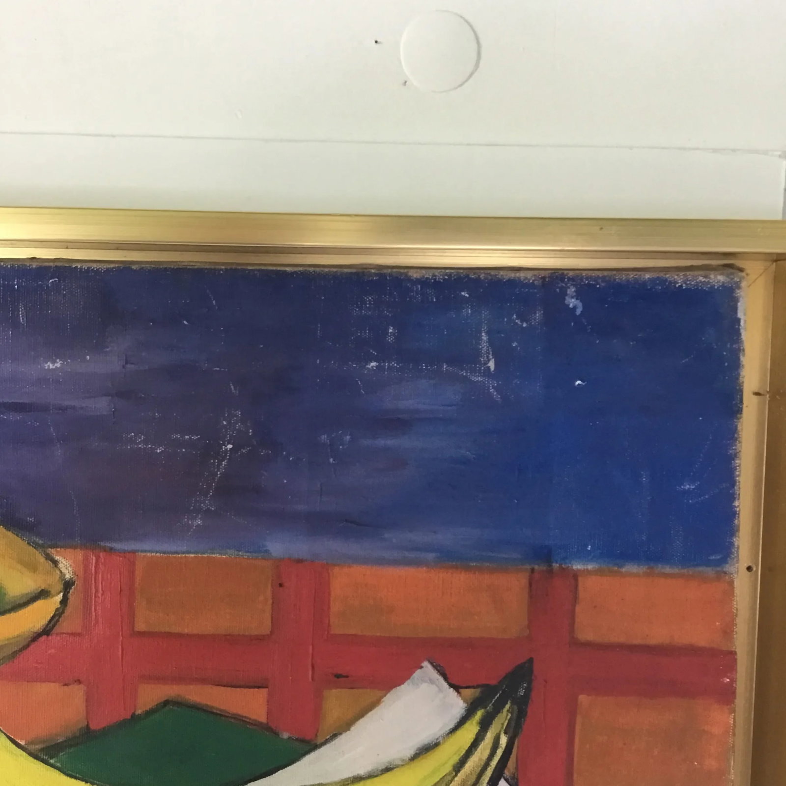 E Johnson 1948 Modernist Still Life Painting - 6