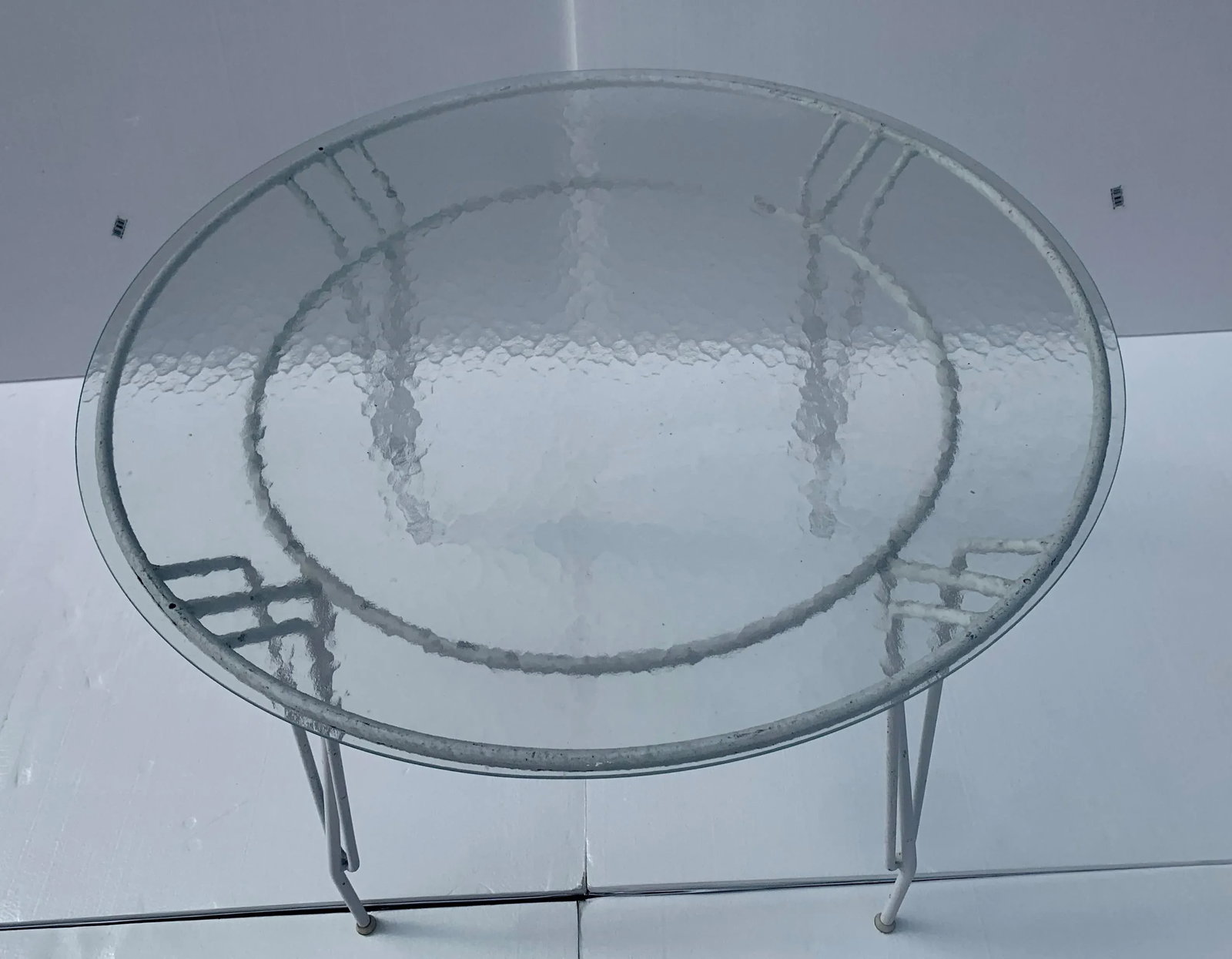1960s Mid-Century Modern Wrought Iron Patio Set - 11