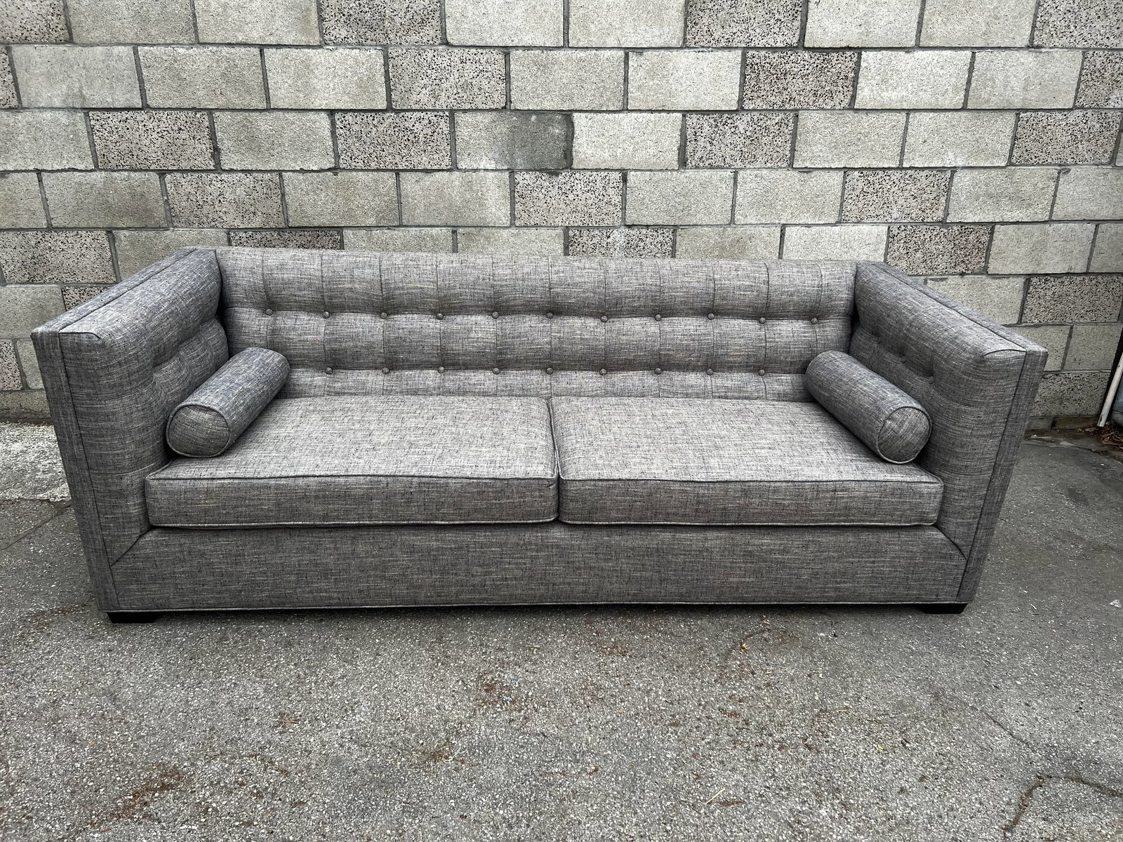 Ralph Lauren Fabric Classic Tuxedo Sofa - 10