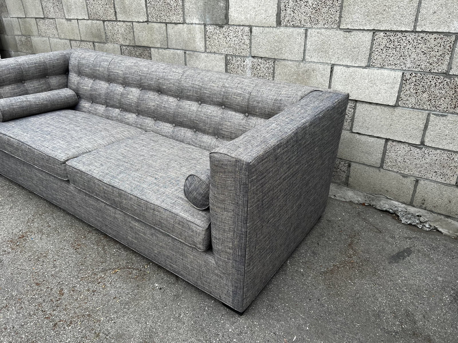 Ralph Lauren Fabric Classic Tuxedo Sofa - 2