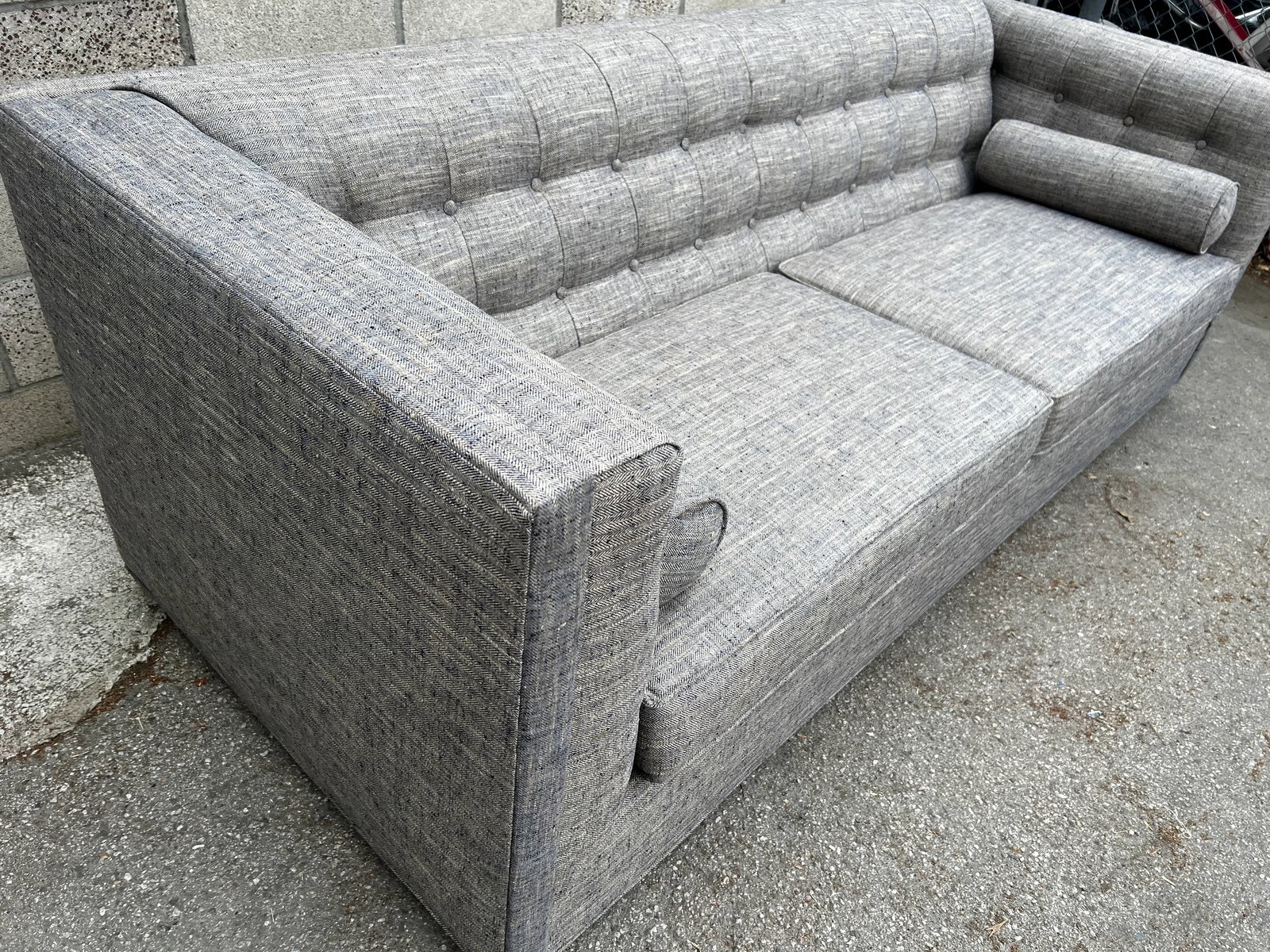 Ralph Lauren Fabric Classic Tuxedo Sofa - 5