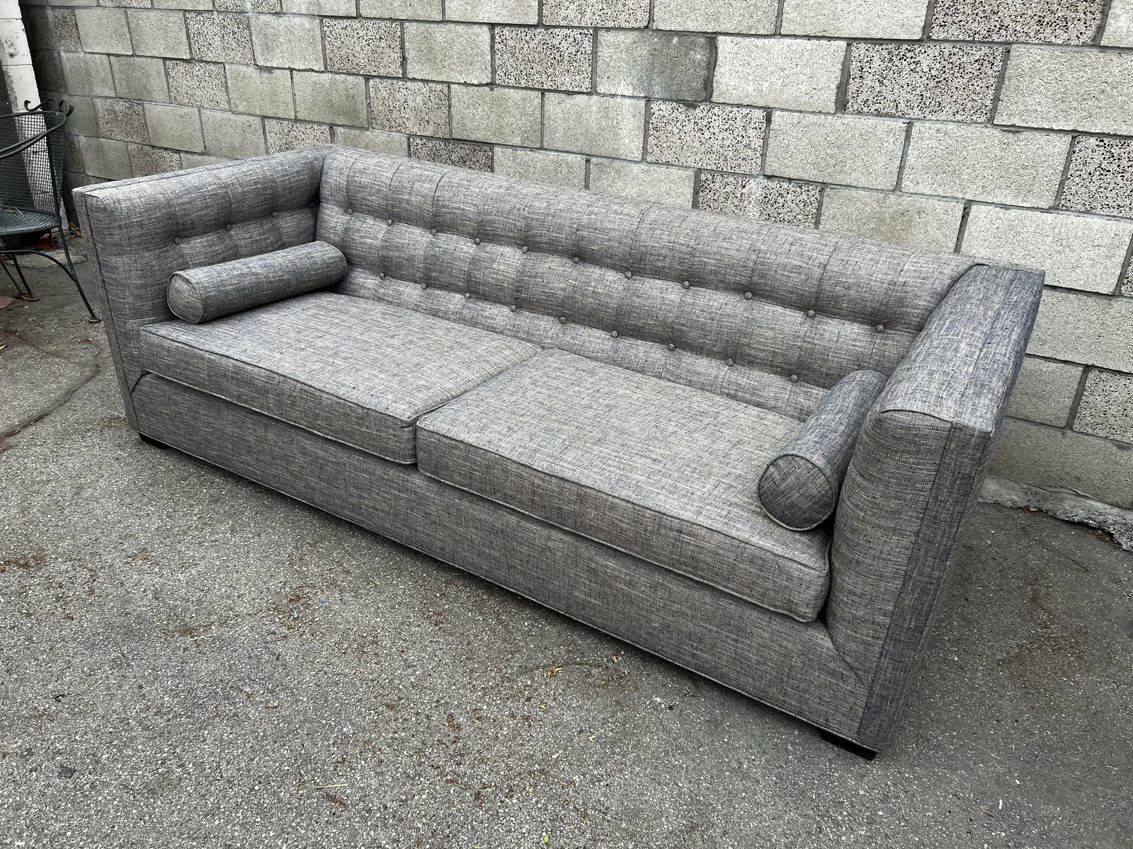 Ralph Lauren Fabric Classic Tuxedo Sofa - 6