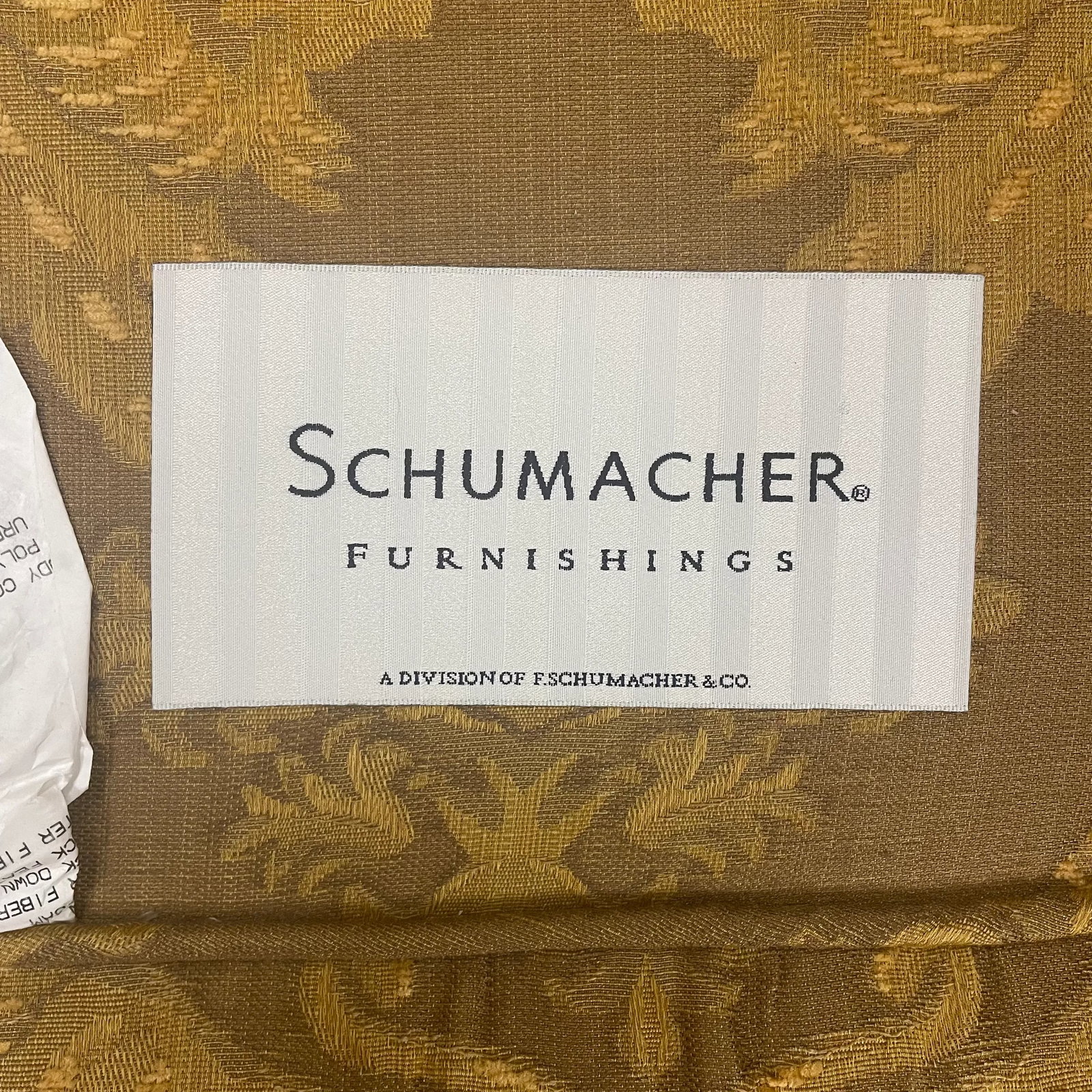1980s Schumacher Furnishings Club Chair in Scalamandre Fabric - 9